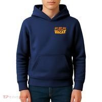 AyAyAy Im On Vacay Summer Vacation Tropical Beach Kids Hoodie thumb 4