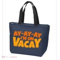 AyAyAy Im On Vacay Summer Vacation Tropical Beach Tote Bag thumb 3