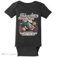 Adventure Is Out There But So Are Serial Killers Baby Bodysuit thumb 0