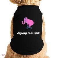 Anything Is Possible Elephant Bicycle Doggie Tank thumb 0