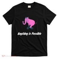 Anything Is Possible Elephant Bicycle T-Shirt thumb 0