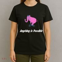 Anything Is Possible Elephant Bicycle T-Shirt thumb 4