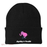 Anything Is Possible Elephant Bicycle Beanie thumb 0