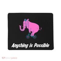 Anything Is Possible Elephant Bicycle Mousepad thumb 0