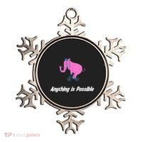 Anything Is Possible Elephant Bicycle Ornament thumb 0