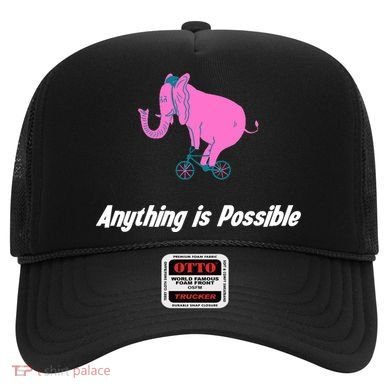 Anything Is Possible Elephant Bicycle Hat