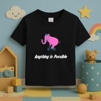 Anything Is Possible Elephant Bicycle Toddler T-Shirt thumb 3