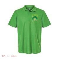 Arrish Irish Pirate Skull Leprechaun Happy St Patrick's Day Boys Polo thumb 0