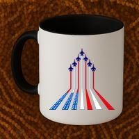 AIr Force flag - Air Show Trail Flag Coffee Mug thumb 2