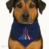 AIr Force flag - Air Show Trail Flag USA-Made Doggie Bandana thumb 1