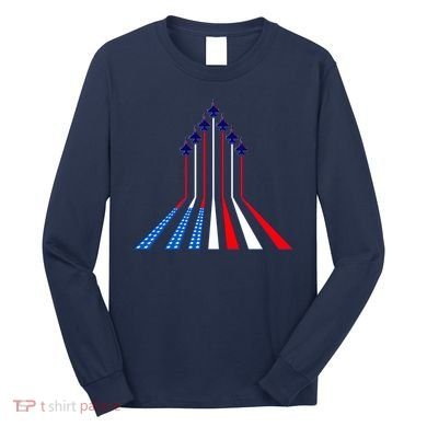 AIr Force flag - Air Show Trail Flag Long Sleeve Shirt