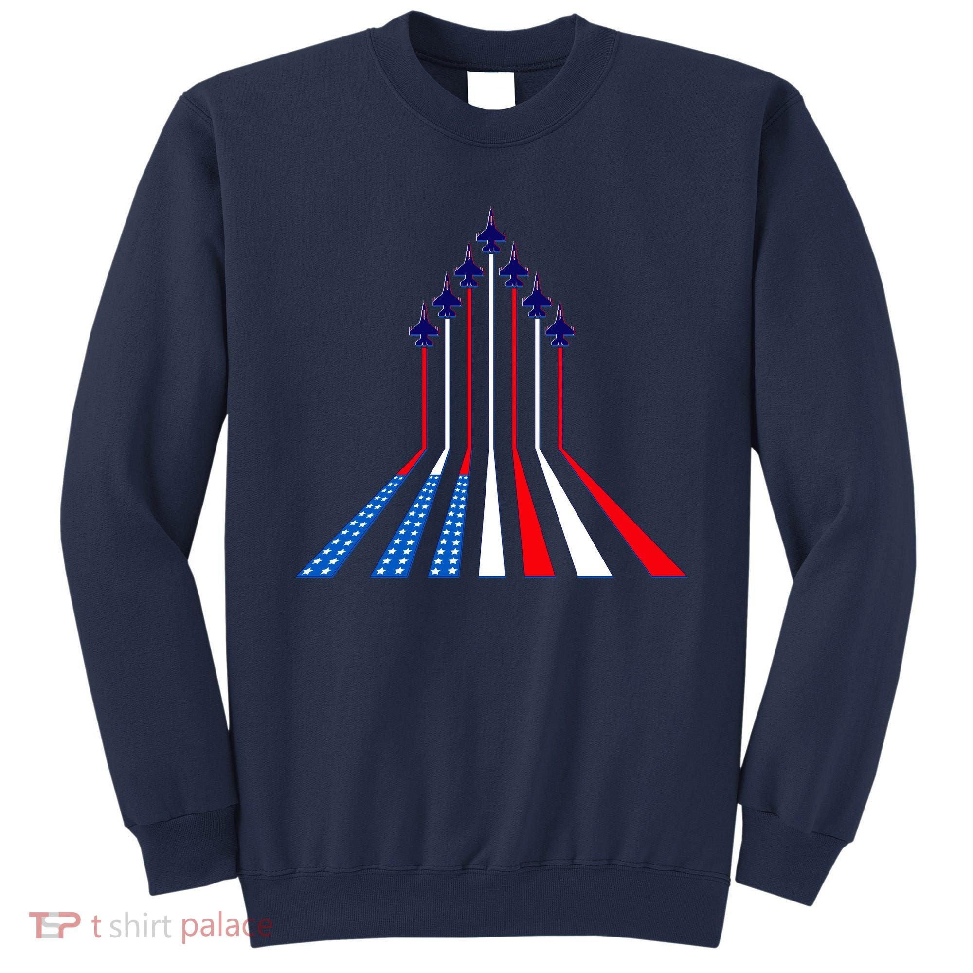 AIr Force flag - Air Show Trail Flag Sweatshirt