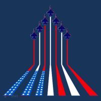 AIr Force flag - Air Show Trail Flag Women's Tank Top thumb 5
