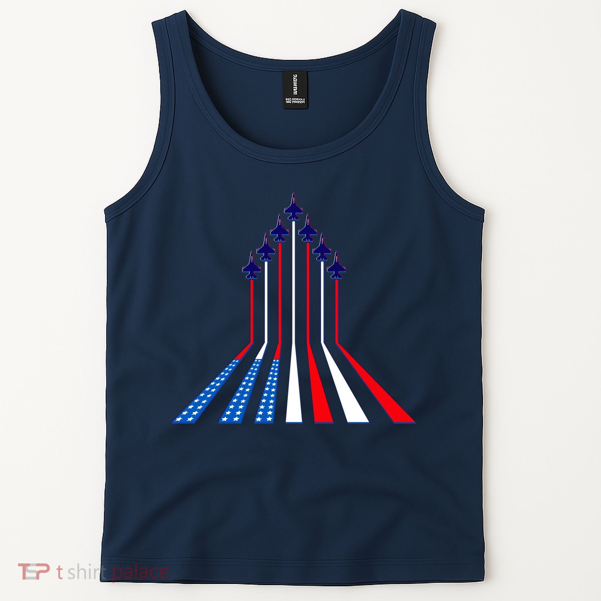 AIr Force flag - Air Show Trail Flag Tank Top