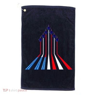 AIr Force flag - Air Show Trail Flag Golf Towel