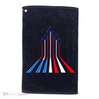 AIr Force flag - Air Show Trail Flag Golf Towel thumb 0