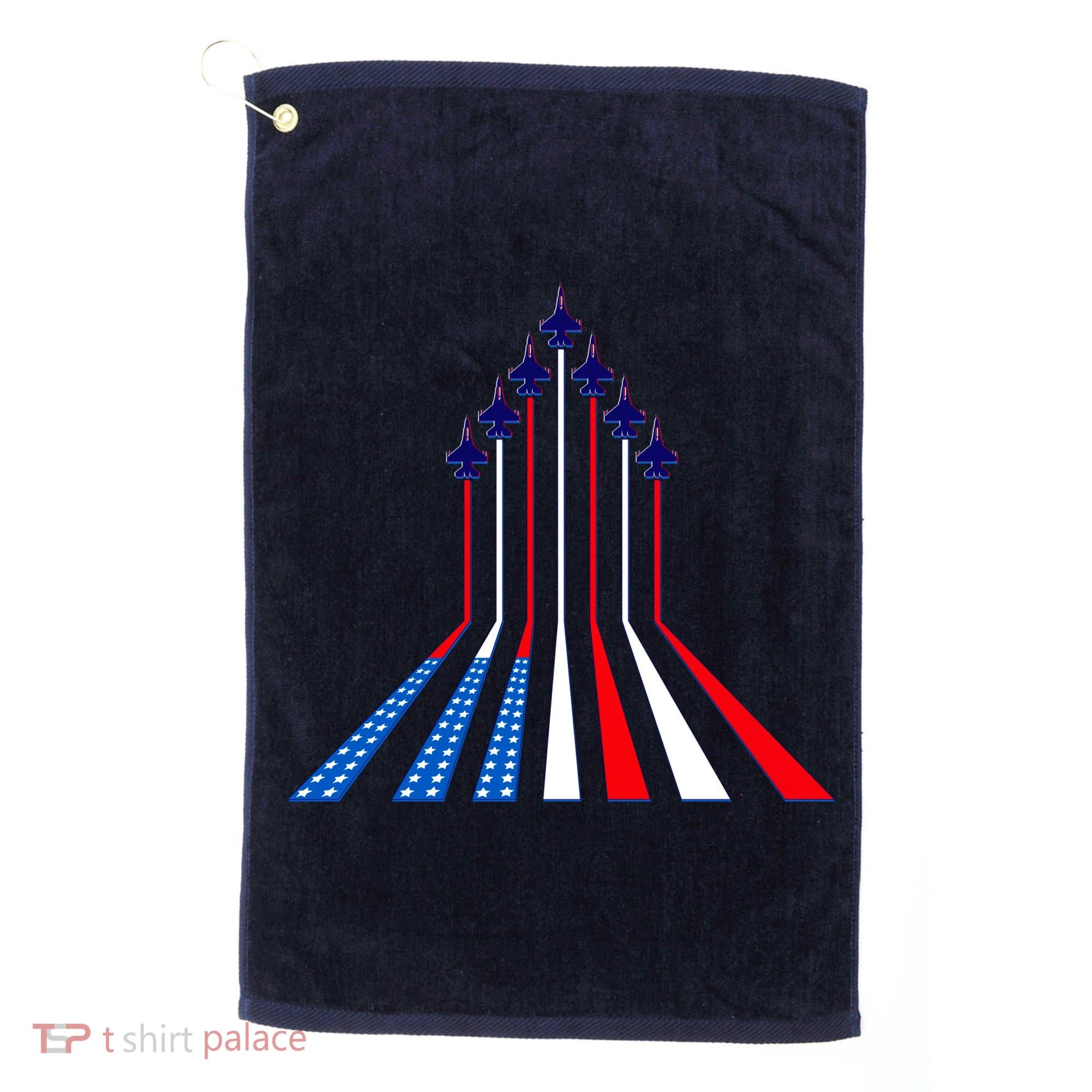 AIr Force flag - Air Show Trail Flag Golf Towel