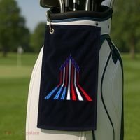 AIr Force flag - Air Show Trail Flag Golf Towel thumb 2