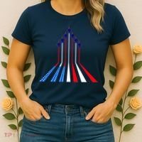 AIr Force flag - Air Show Trail Flag Women's T-Shirt thumb 2