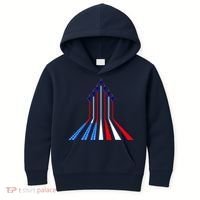AIr Force flag - Air Show Trail Flag Kids Hoodie thumb 0