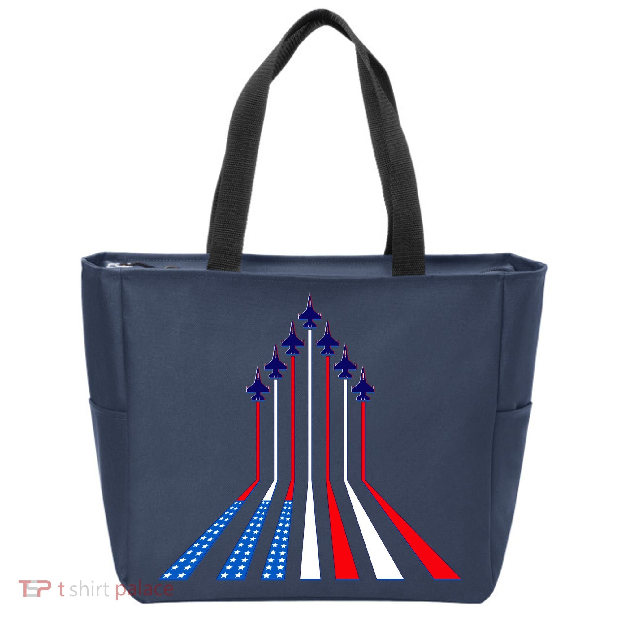 AIr Force flag - Air Show Trail Flag Tote Bag