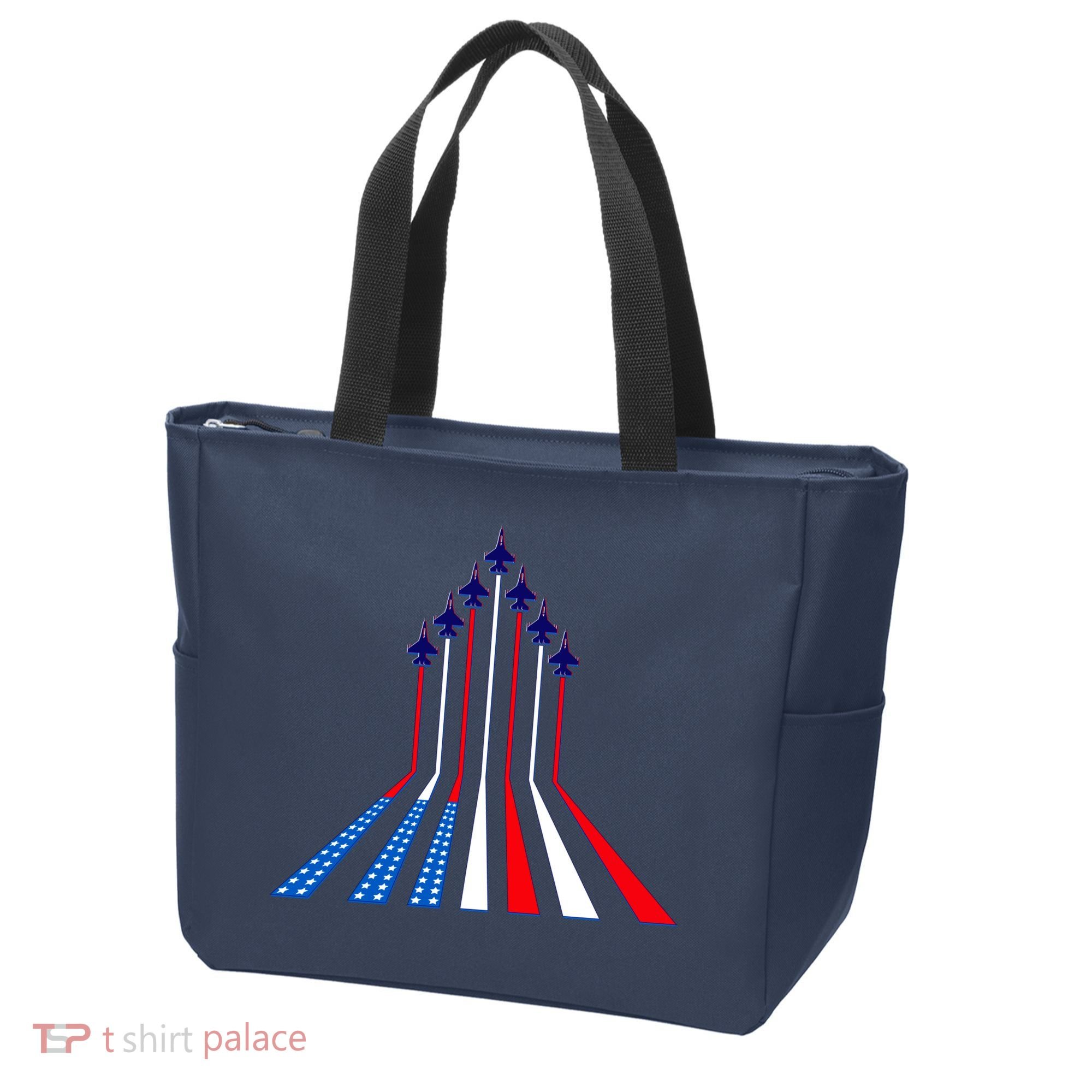AIr Force flag - Air Show Trail Flag Tote Bag