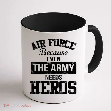 Air Force Heroes Coffee Mug back