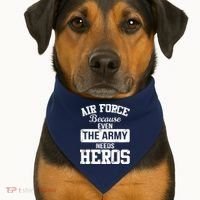 Air Force Heroes USA-Made Doggie Bandana thumb 1
