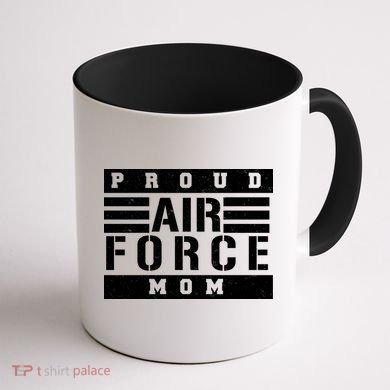 Air Force Mom Coffee Mug back