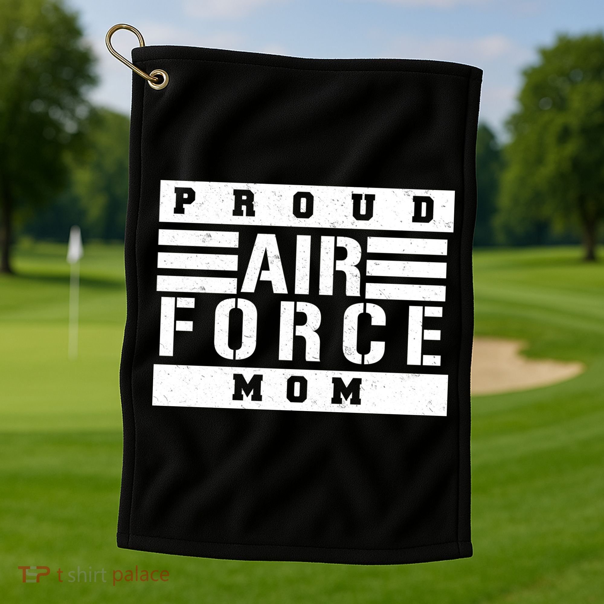Air Force Mom Golf Towel