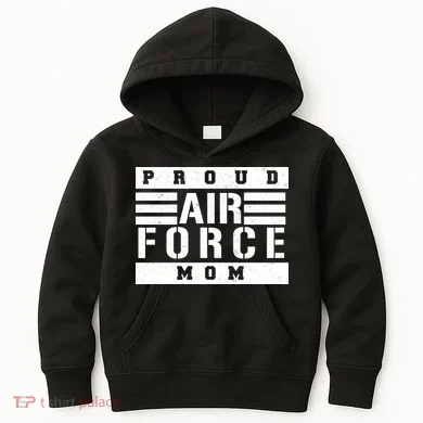 Air Force Mom Kids Hoodie