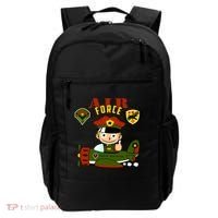 Air Force Pilot Boy Cartoon Backpack thumb 0