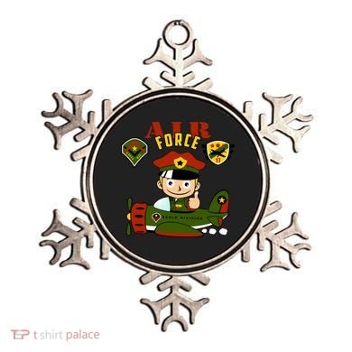 Air Force Pilot Boy Cartoon Ornament