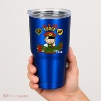 Air Force Pilot Boy Cartoon Tumbler thumb 2