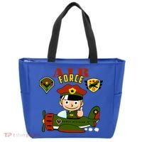 Air Force Pilot Boy Cartoon Tote Bag thumb 0