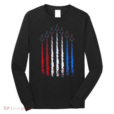 AIr Force Red White & Blue Trail Long Sleeve Shirt