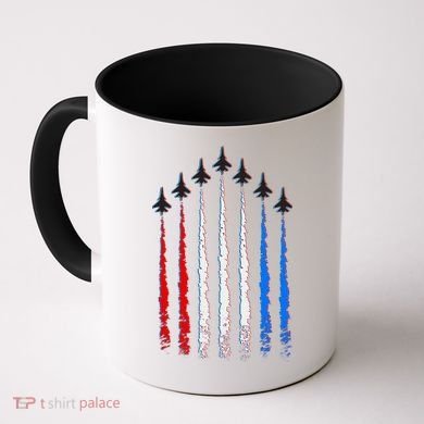 AIr Force Red White & Blue Trail Coffee Mug