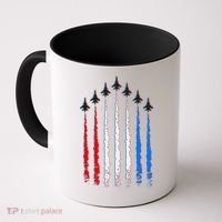AIr Force Red White & Blue Trail Coffee Mug thumb 0