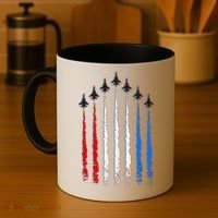 AIr Force Red White & Blue Trail Coffee Mug thumb 4