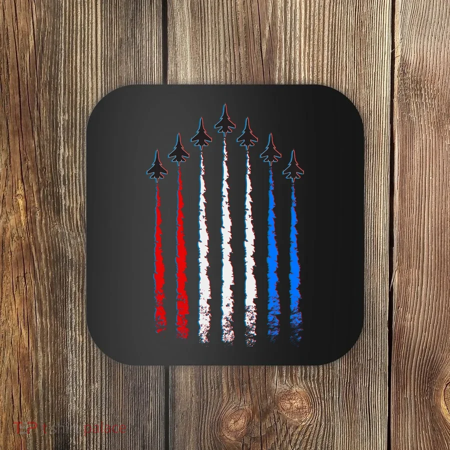 AIr Force Red White & Blue Trail Coaster