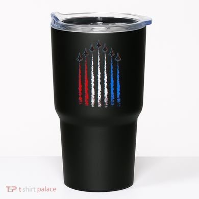 AIr Force Red White & Blue Trail Tumbler