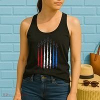 AIr Force Red White & Blue Trail Women's Tank Top thumb 2
