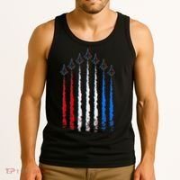 AIr Force Red White & Blue Trail Tank Top thumb 3