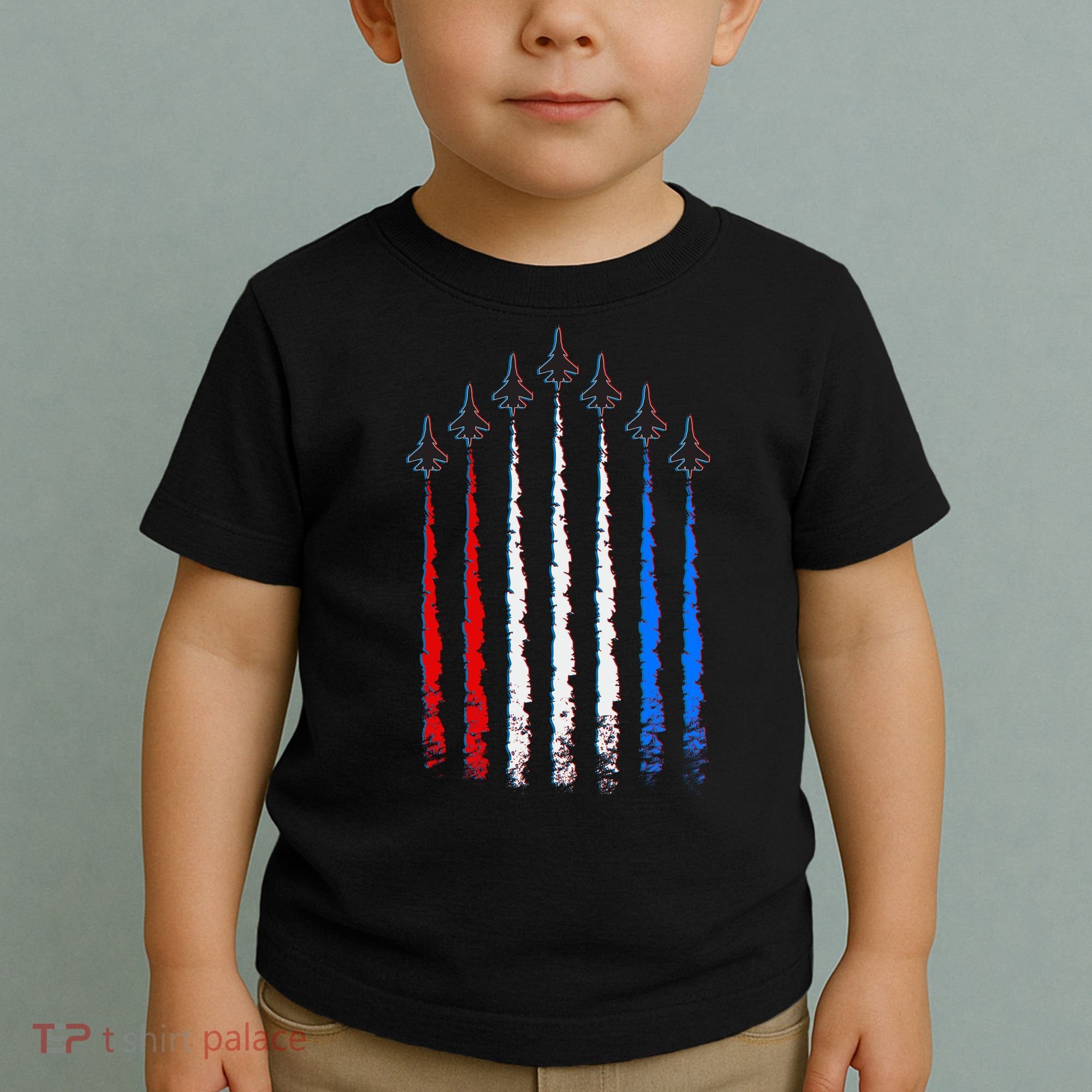 AIr Force Red White & Blue Trail Toddler T-Shirt