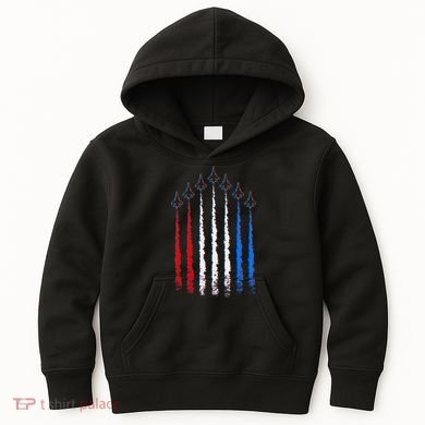 AIr Force Red White & Blue Trail Kids Hoodie