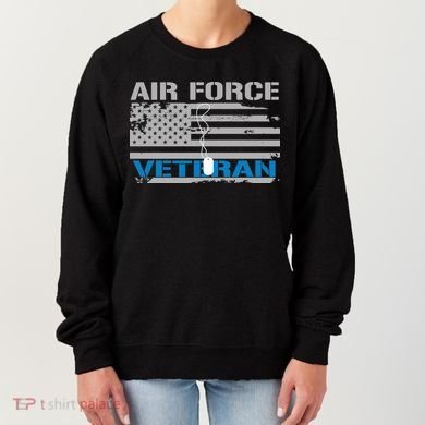 Air Force Veteran Flag Women's Sweatshirt