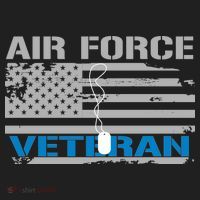 Air Force Veteran Flag Women's Sweatshirt thumb 2