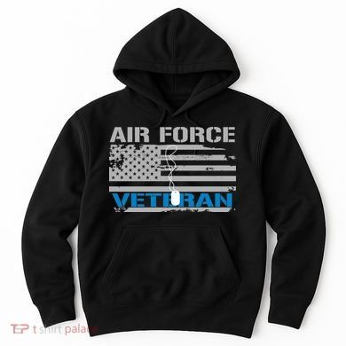 Air Force Veteran Flag Hoodie