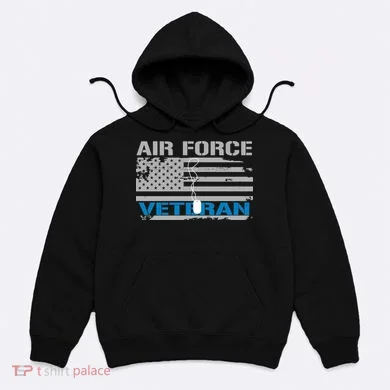 Air Force Veteran Flag Hoodie