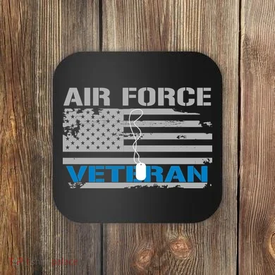 Air Force Veteran Flag Coaster